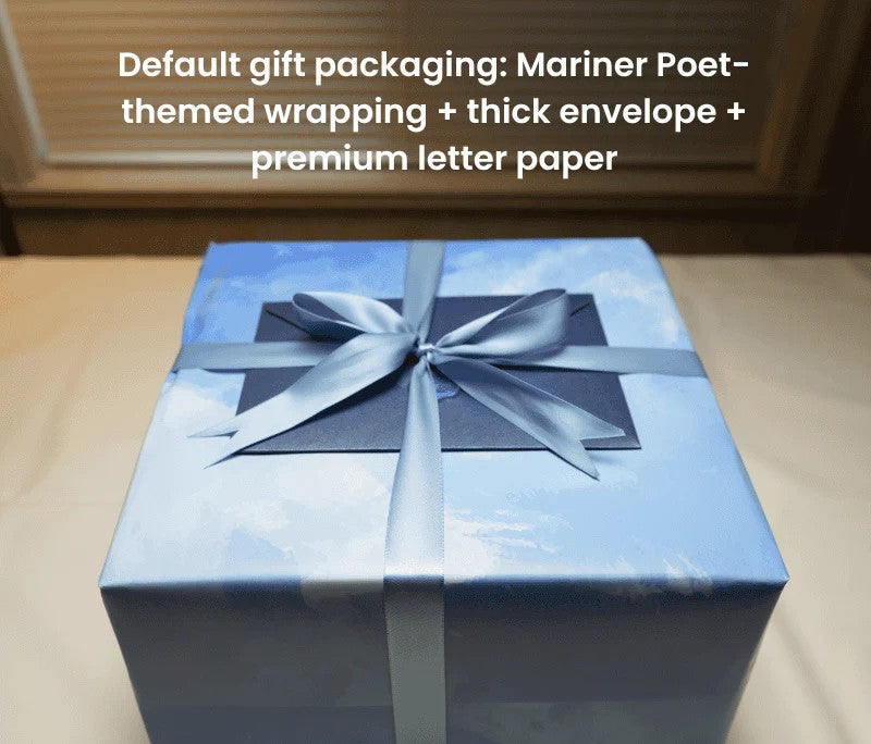 AquaGaze™ Handcrafted Wooden Manta Ray Automaton