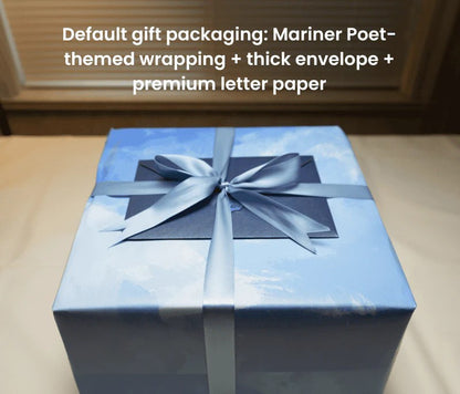 AquaGaze™ Handcrafted  Wooden Manta Ray Automaton